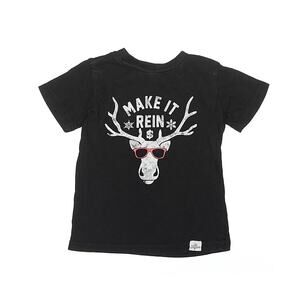 Kid Dangerous “Make It Rein” Reindeer Tee Size 3